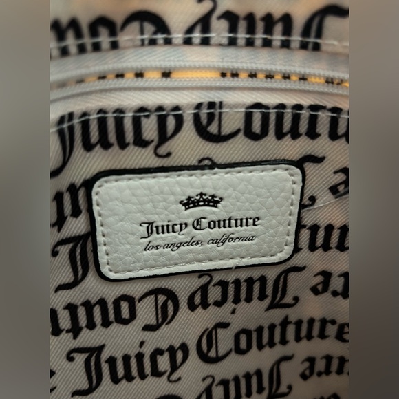 Juicy Couture All Nighter White/Pink Crossbody - Picture 2 of 7